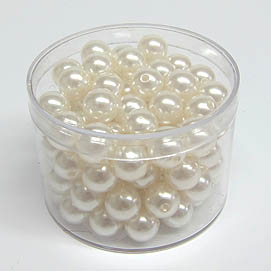 Perlen Box 50g 10mm kultur